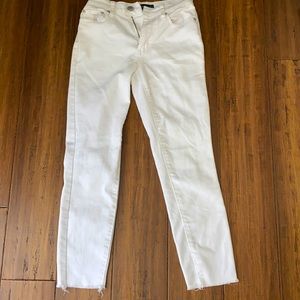 Aeropostale white skinny jeans